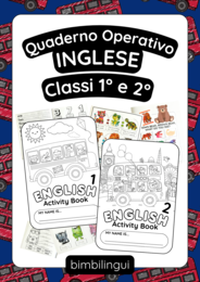 QUADERNO OPERATIVO INGLESE 1 e 2 - Prima e Seconda Primaria