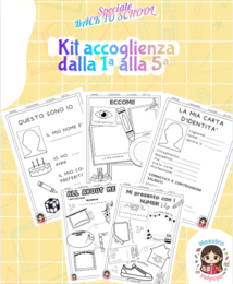 KIT ''Mi presento'' dalla 1ª alla 5ª