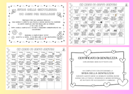 CALENDARIO DELLA GENTILEZZA - un mese di gesti gentili
