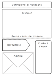 Lapbook Montagna