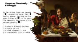 Opere d'arte famose e descrizioni in inglese