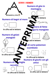 NUMEROSI RICORDI ESTIVI