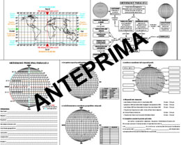 GEOGRAFIA: RETICOLO GEOGRAFICO, MERIDIANI E PARALLELI CON VERIFICA CLASSE QUARTA - SCUOLA PRIMARIA
