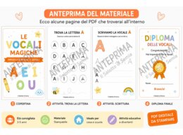 Le Vocali Magiche – Impara a scrivere le vocali giocando