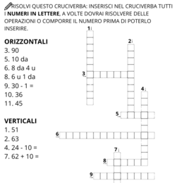 Compiti di matematica e lettura per Natale classe seconda