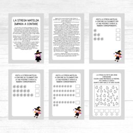 La strega Matelda e i numeri da 1 a 10
