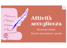 Back to school-Seconda media