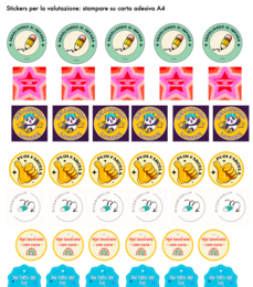 Stickers per la valutazione