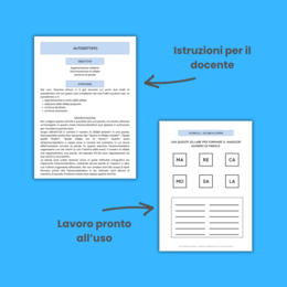 Missione Scrittura - Modulo B: Autodettato e Scrittura Corretta delle Parole (Con Note di Mediazione)
