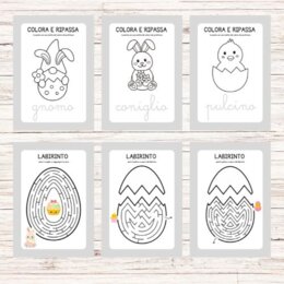 Schede didattiche Pasqua - Mega Bundle
