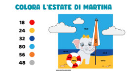 Coloriamo l’estate – Gioca, Conta e Colora!