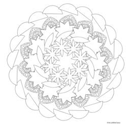Mandala da colorare