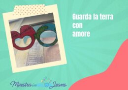 Guarda la terra con amore - occhiali da ritagliare
