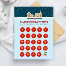 24 leggende, curiosità e storie di Natale da stampare - Calendario dell'avvento per la scuola primaria