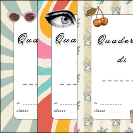 Copertine per Quaderni stile Vintage