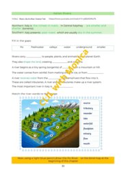CLIL Geography Year 4: Italian WATER landscapes - CLIL Geografia classe 4^: I paesaggi italiani d' ACQUA