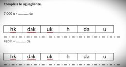 UGUAGLIANZE NUMERICHE