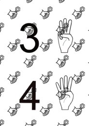 Imparare i numeri con le dita