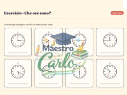 Impara l’Orologio con Tic-Tac! – Libro Didattico Stampabile con Spiegazioni, Esercizi e Soluzioni per la Scuola Primaria