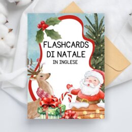 Flashcards di Natale in inglese