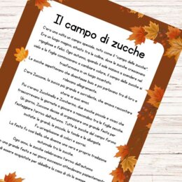 Storie sull'autunno per la scuola primaria