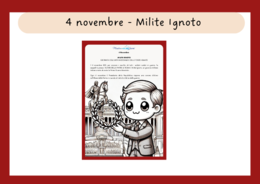 4 novembre - Milite Ignoto