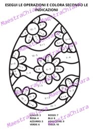 Addizioni e sottrazioni di Pasqua