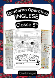 QUADERNO OPERATIVO INGLESE 5 - classe QUINTA  Primaria