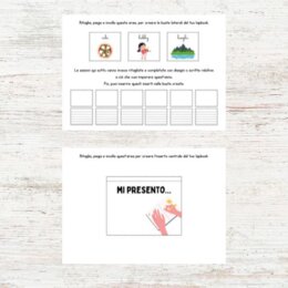 Lapbook "Mi Presento" - Attività per laboratorio di scrittura
