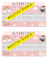 Alfabetiere 4 caratteri