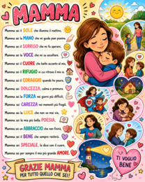 Festa della mamma: POSTER COLLABORATIVO