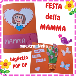 biglietto pop up festa della mamma