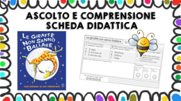 Le giraffe non sanno ballare - - scheda didattica comprensione