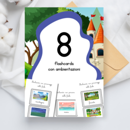 Flashcards con ambientazioni