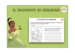 Racconto in sequenze-La principessa e il ranocchio