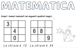 5 COPERTINE PER QUADERNI DI MATEMATICA CLASSE QUARTA