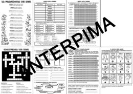 STORIA: I MESI DELL'ANNO SCHEDE ESERCIZI PER CLASSI PRIMA O SECONDA SCUOLA PRIMARIA