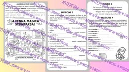 La Penna di Natale: escape italiano classe quarta