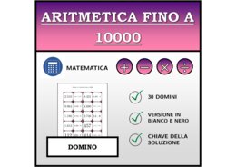 Domino - Aritmetica fino a 10000 | Attività Matematica
