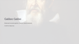 Galileo Galilei: Vita, Metodo e Processo - Lezione Interdisciplinare + mappa concettuale + kit verifica (PPTX Modificabile)