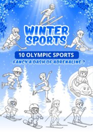 Winter Sports: 10 Olympic Sport flap books