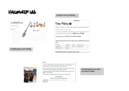 Materiale didattico Halloween lab - Potion Making