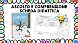 Bastoncino - scheda didattica comprensione