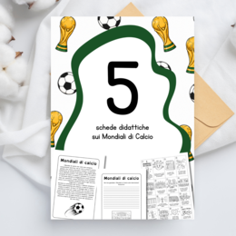 Schede didattiche sui Mondiali di calcio