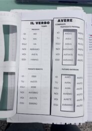 Quaderno classe terza italiano maggio - giugno