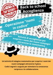 Accoglienza: operazione nome in codice