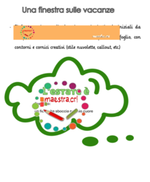 Rientro a scuola: una finestra sulle vacanze