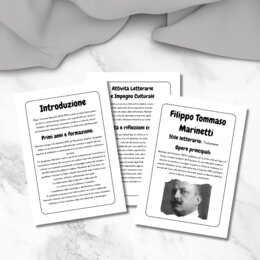 Riassunto su Marinetti e il Futurismo in PDF