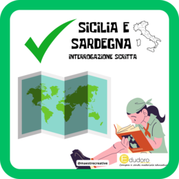 Sicilia e Sardegna - INTERROGAZIONE SCRITTA con soluzioni