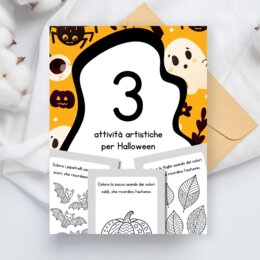 Raccolta di lezioni d'arte a tema Halloween